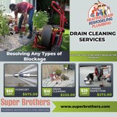 Drain Cleaning Services