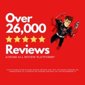Over 26,000 5-Star Reviews Across All Review Platforms as of 5/1/2024. See Image for more details.