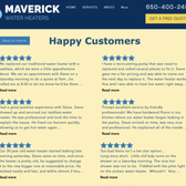 Please check our website for 5 star customer reviews! www.maverickwaterheaters.com