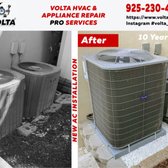 Two Carrier 16 SEER 3 and 5 Tons Installation
Before and After