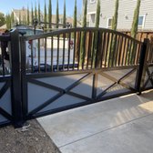 Front Side Driveway Gate