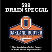 Bringing the drain special back for a limited time. Call for details.