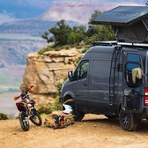 Mercedes Sprinter Van with Black Rhino Wheels