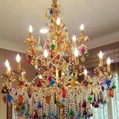 Chandelier installation