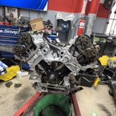 Engine rebuild timing chain