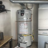 75 gallon natural gas Bradford White water heater