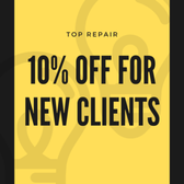 10% off for new clients! Specializing in repairs for all home appliances. 7 years industry experience. Repairs guaranteed. Call today! 🛠️