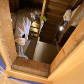 Attic transformation begins