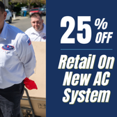 discount, new ac system, air conditioning, central air