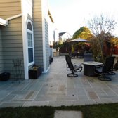 Bluestone patio