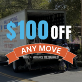$100 OFF Any Move