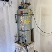 Original water heater with a very slow water leak