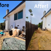 San Marcos 92069 Yard Clean up tons of Debris removal, Trash, Mattress Disposal, Fencing Removal, Old debris removed