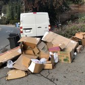 Cardboard boxes removed for a commercial customer in Berkeley CA for $130