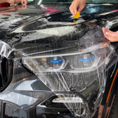 Paint Protection Film Clear Bra Installation