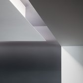 Knife edge ceiling with indirect lighting
