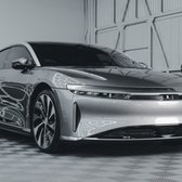 Lucid Air Full Front End PPF with window tint 4 doors & back with front windshield