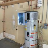 Cool your garage with new Heat pump water heater.
