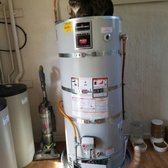New water heater installed by George. 