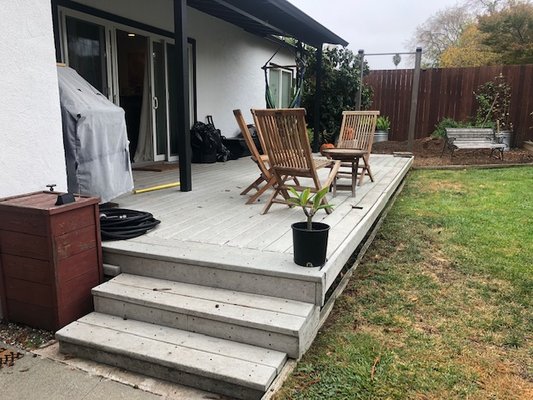 Deck & patio demo