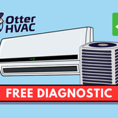 Free diagnostic whole months. Free service call. HVAC service call.