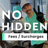 NO HIDDEN FEES!