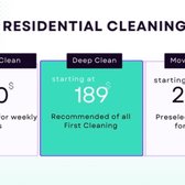 10% off your First Residential Clean