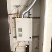 Tankless Water heater install