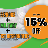 Exclusive discounts tailored for our brave first responders and esteemed seniors on any service! Drain cleaning, pipe repair, leaks etc.