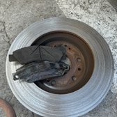 Busted brakes

