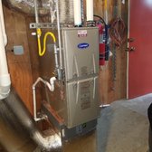 Gas furnace install 