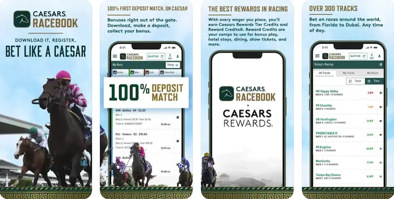 Caesars Racebook iOS App