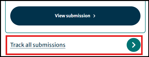 A screenshot showing where to click "Track all submissions".