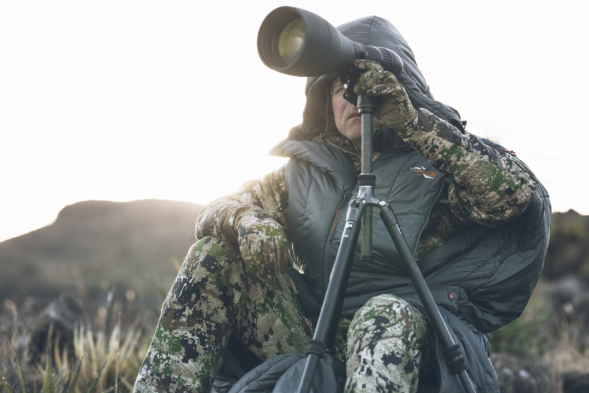 Glassing in the Sitka Gear Aerolite Collection