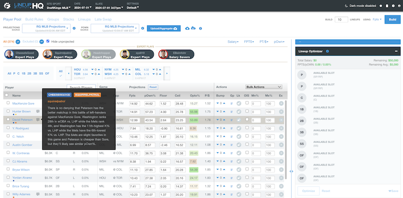 mlb-lineup-optimizer