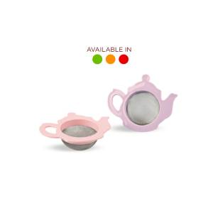 Urve Teapot Tea Strainer In Display Box (available In Green / Orange / Red), Ur-3056