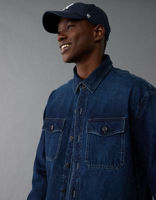 AE Denim Overshirt Jacket