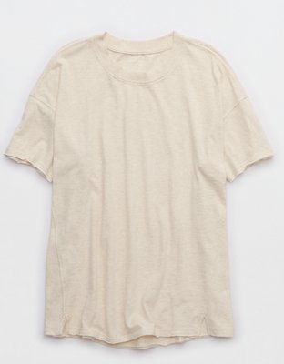 Aerie Crewneck Oversized Boyfriend T-Shirt