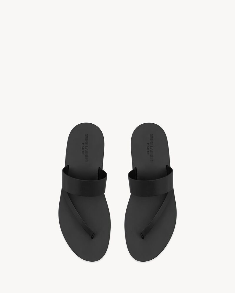 MILO slides in smooth leather