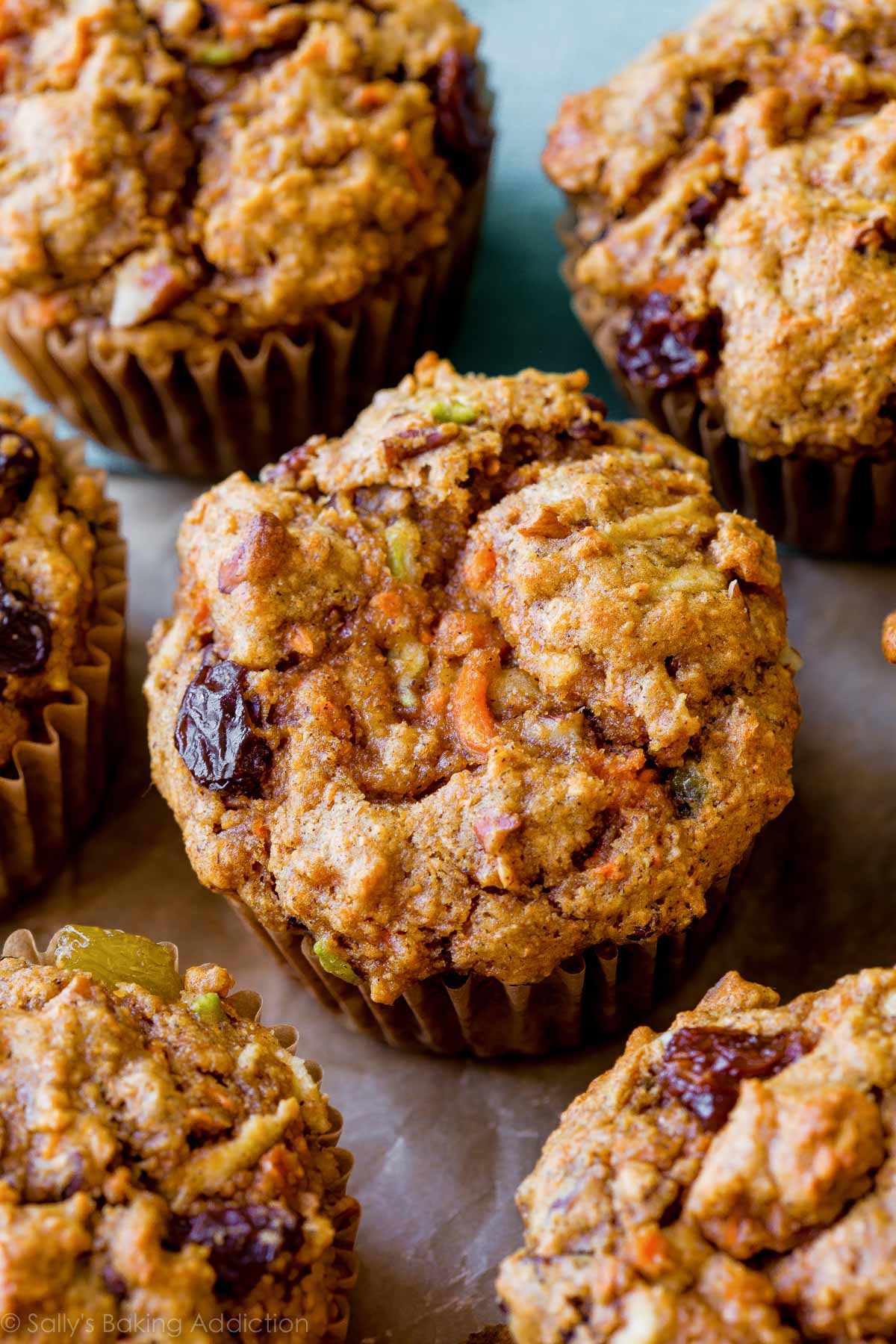 healthy morning glory muffins