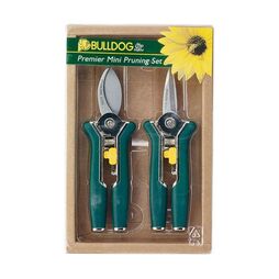 Bulldog Premier Garden Pruning Set (Green Secateur Set)