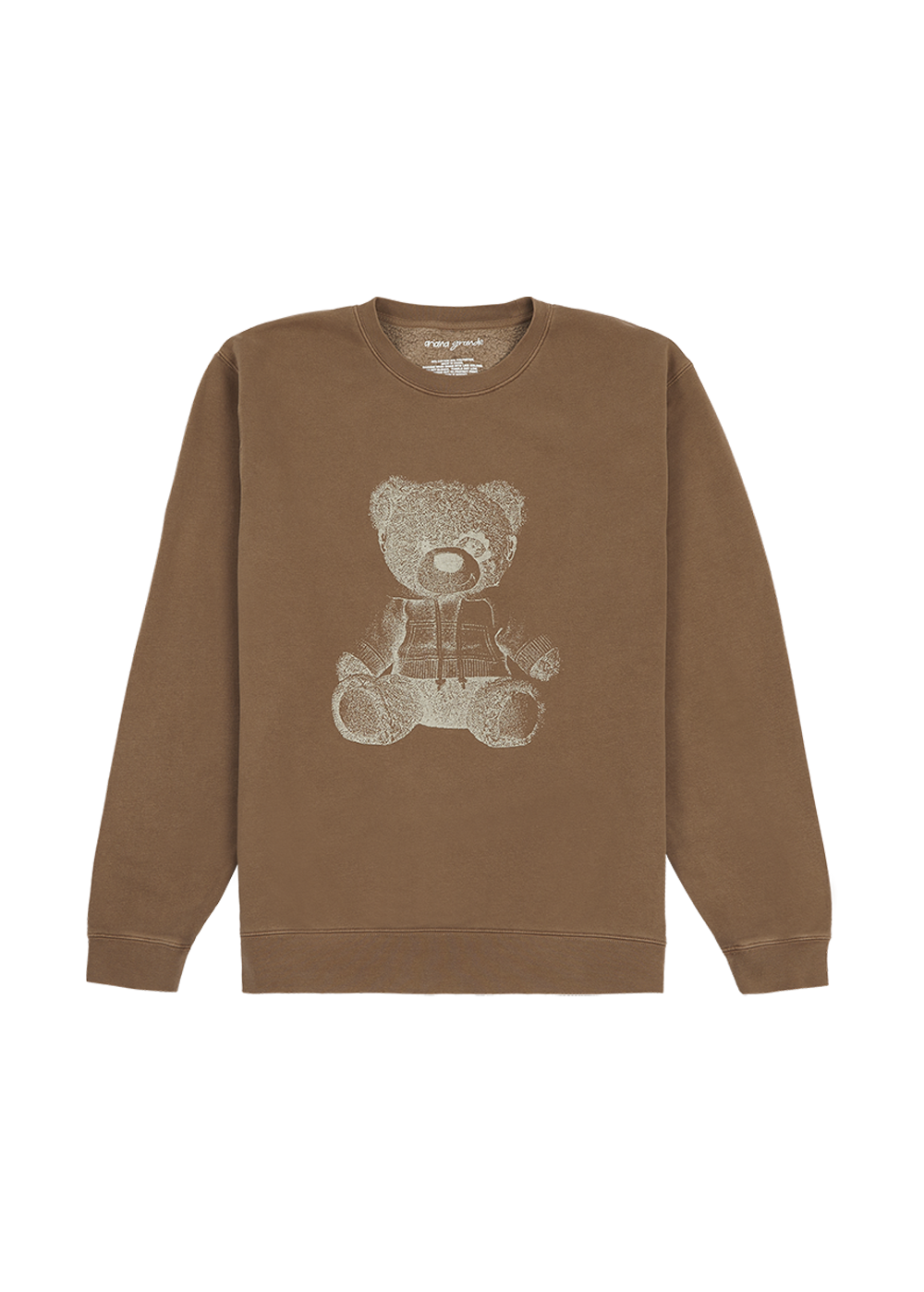 teddy crewneck front