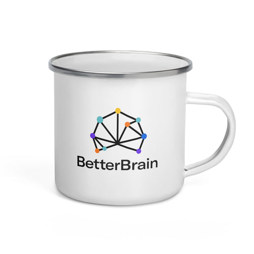 BetterBrain Enamel Mug