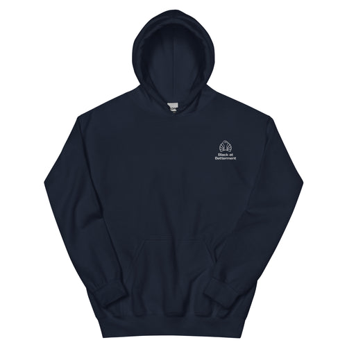 Black at Betterment Unisex Hoodie