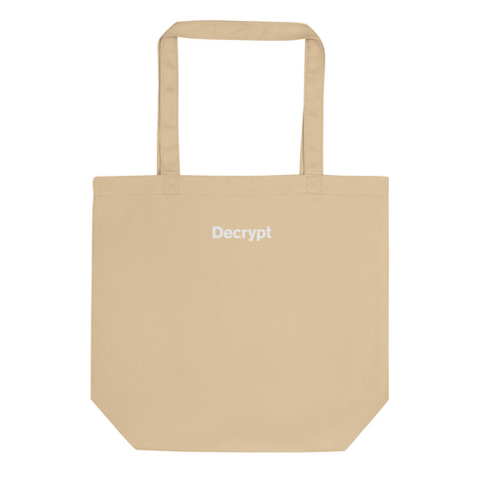 Decrypt Eco Tote Bag