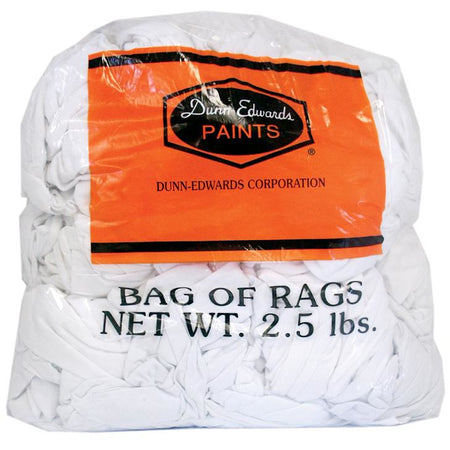 Dunn-Edwards All-Purpose White Rags, 2.5lbs