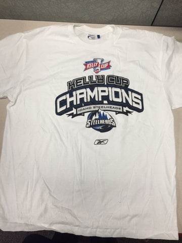 2007 Kelly Cup Champions T-Shirt - Idaho Steelheads - Size XL