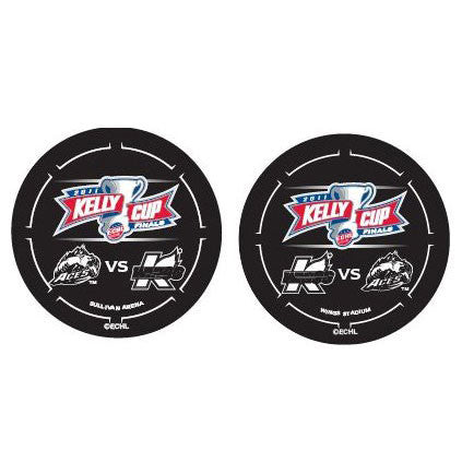 2011 ECHL Kelly Cup Final Pucks - Set of 2