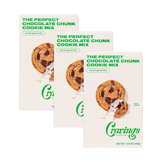 Cravings by Chrissy Teigen: The Perfect Chocolate Chunk Cookie Mix-3 Pack