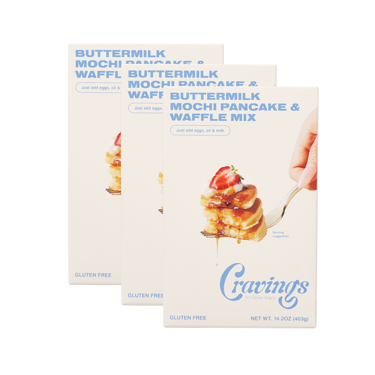 Cravings by Chrissy Teigen: Buttermilk Mochi Pancake & Waffle Mix- 3 Pack